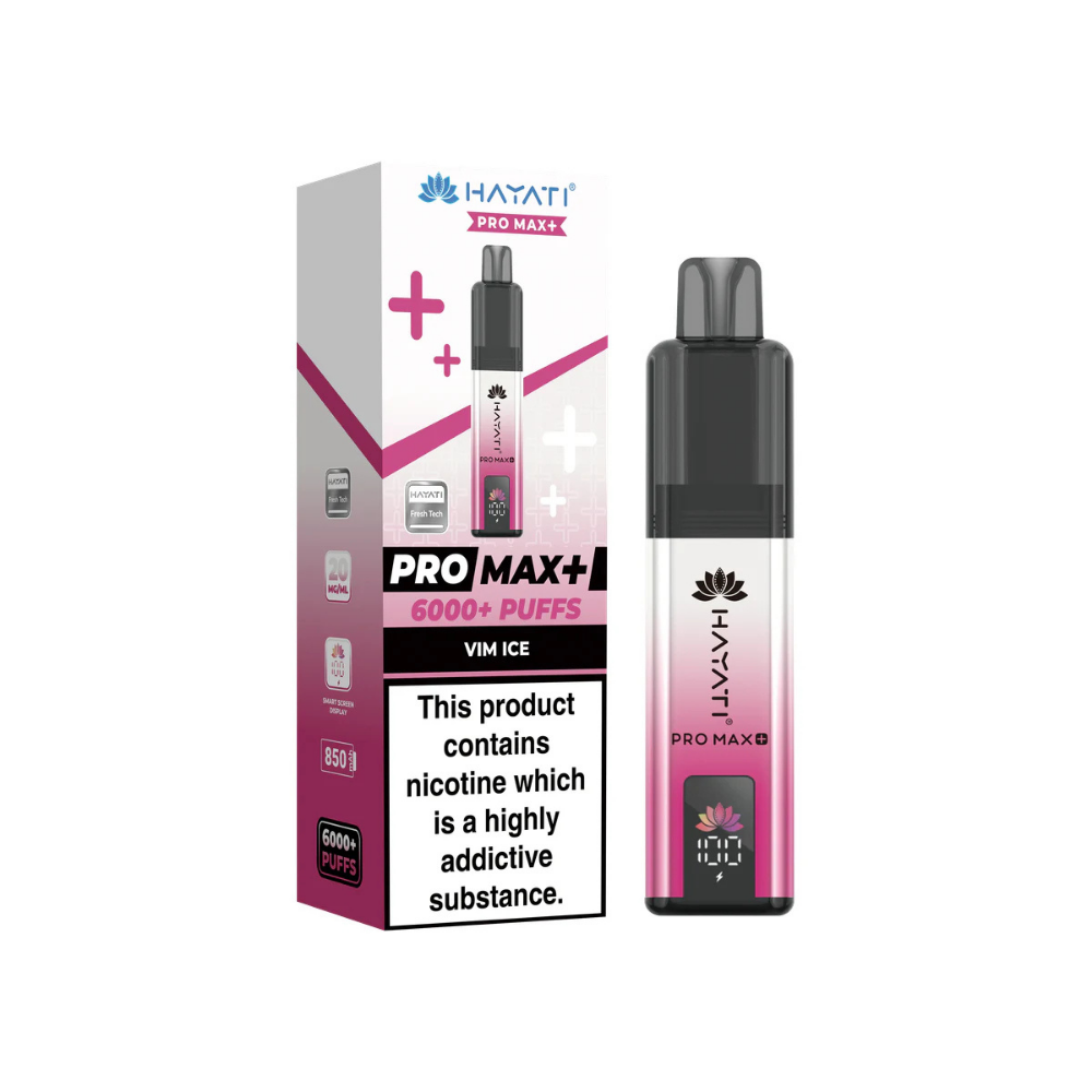 Hayati Pro Max Plus 6000 Puffs Vim Ice