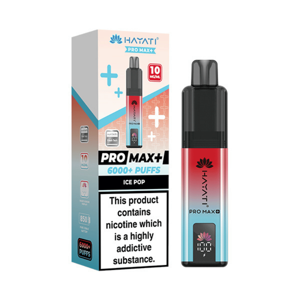 Hayati Pro Max Plus 6000 Puffs 10mg Ice Pop