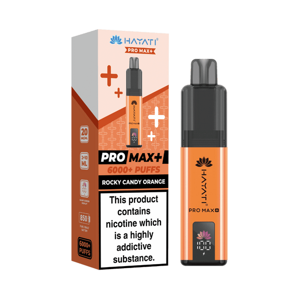 Hayati Pro Max Plus 6000 Rocky Candy Orange