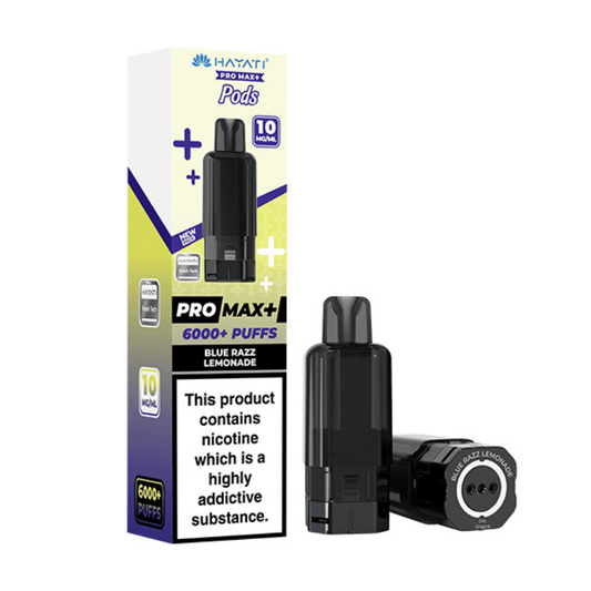 Hayati Pro Max Plus 6000 Prefilled Pod 10mg Blue Razz Lemonade