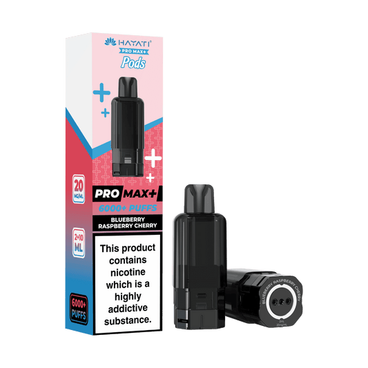 Hayati Pro Max Plus 6000 Prefilled Pod Blueberry Raspberry Cherry