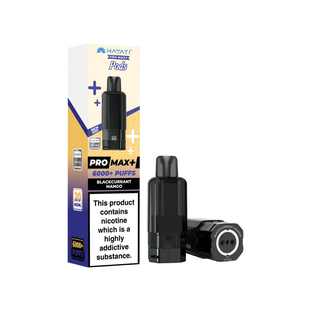 Hayati Pro Max Plus 6000 Prefilled Pod Blackcurrant Mango