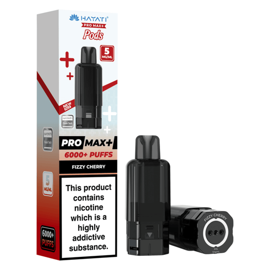 Hayati Pro Max Plus 6000 Prefilled Pod 5mg Fizzy Cherry