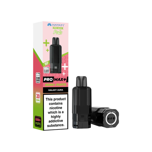 Hayati Pro Max Plus 6000 Prefilled Pod Galaxy Aura