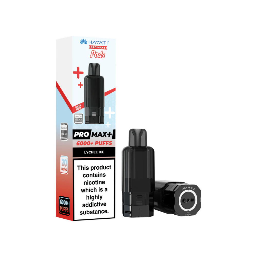 Hayati Pro Max Plus 6000 Prefilled Pod Lychee Ice