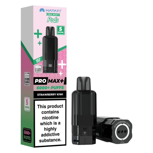 Hayati Pro Max Plus 6000 Prefilled Pod 5mg Strawberry Kiwi