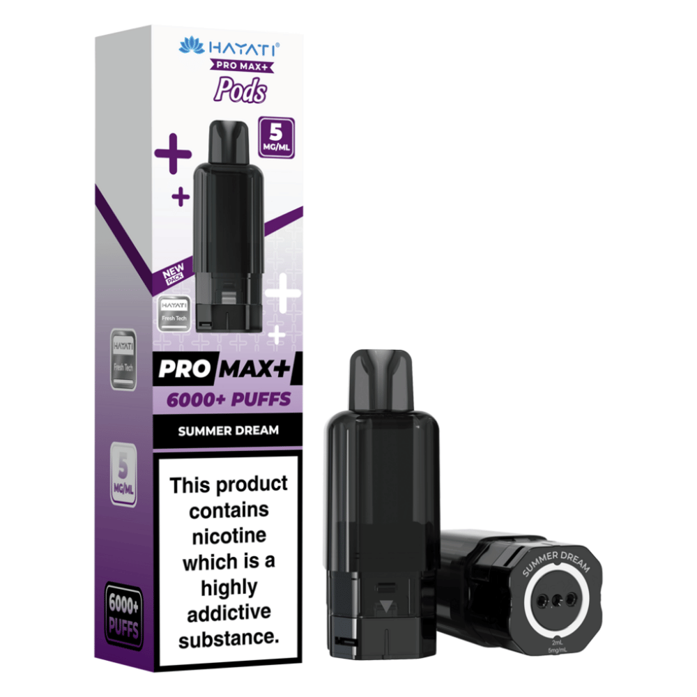 Hayati Pro Max Plus 6000 Prefilled Pod 5mg Summer Dream