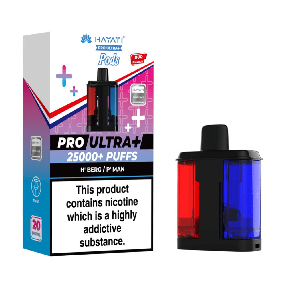 Hayati Pro Ultra Plus 25K Pods H'Berg / P'Man