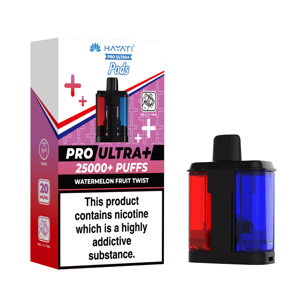 Hayati Pro Ultra Plus 25k Prefilled Pods Watermelon Fruit Twist