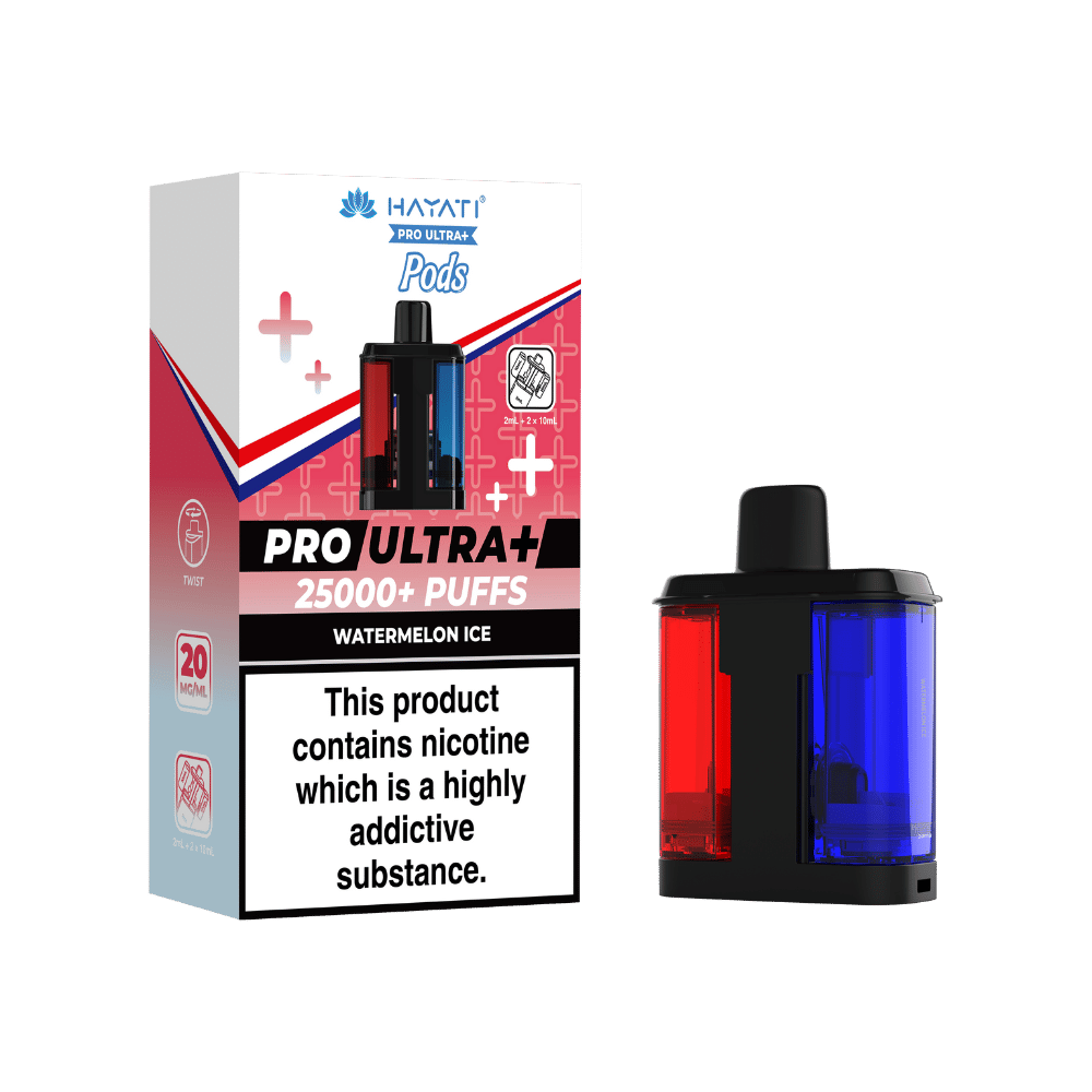 Hayati Pro Ultra Plus 25k Prefilled Pods Watermelon Ice