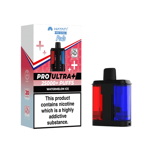 Hayati Pro Ultra Plus 25k Prefilled Pods Watermelon Ice