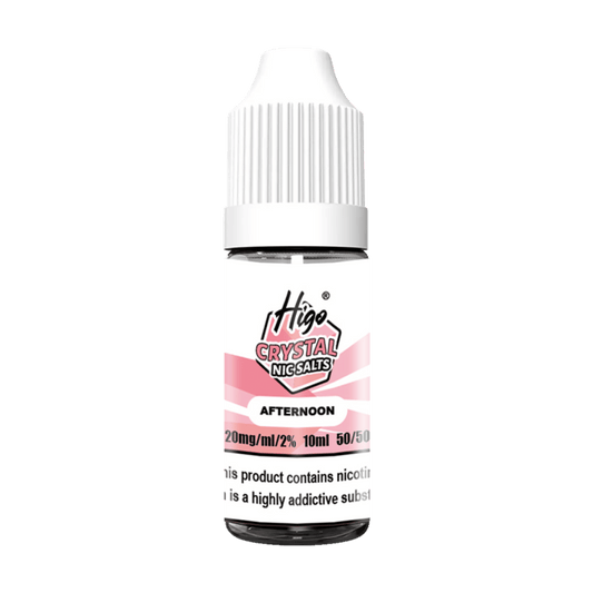 Higo Crystal Nic Salt E-liquid Afternoon