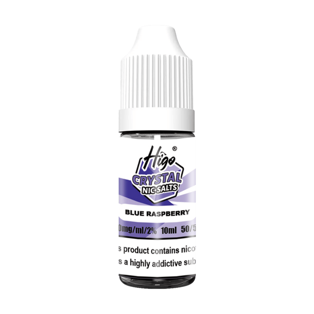 Higo Crystal Nic Salt E-liquid Blue Raspberry