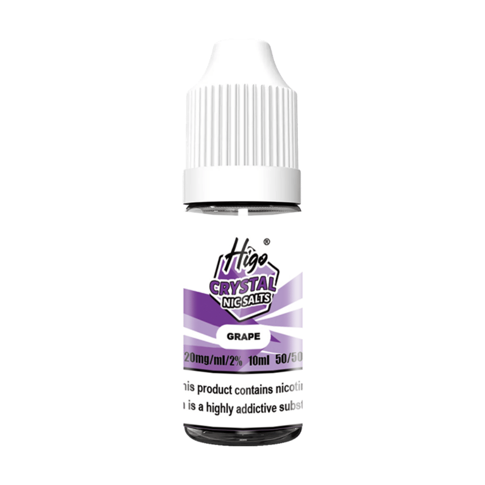 Higo Crystal Nic Salt E-liquid Grape