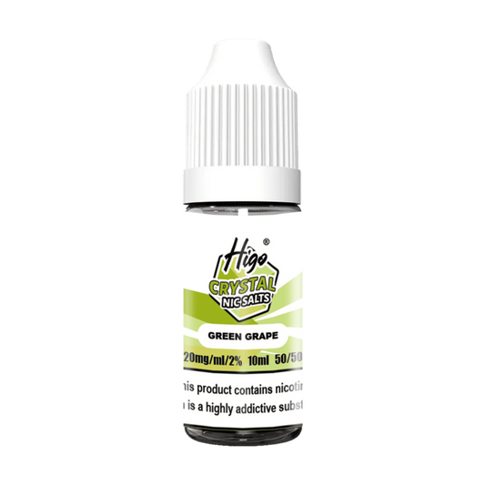 Higo Crystal Nic Salt E-liquid Green Grape
