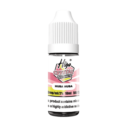 Higo Crystal Nic Salt E-liquid Huba Huba