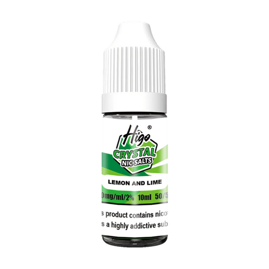 Higo Crystal Nic Salt E-liquid Lemon Lime