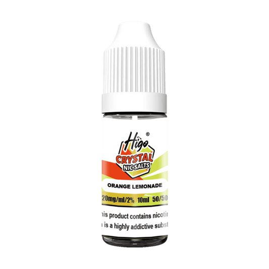 Higo Crystal Nic Salt E-liquid Orange Lemonade