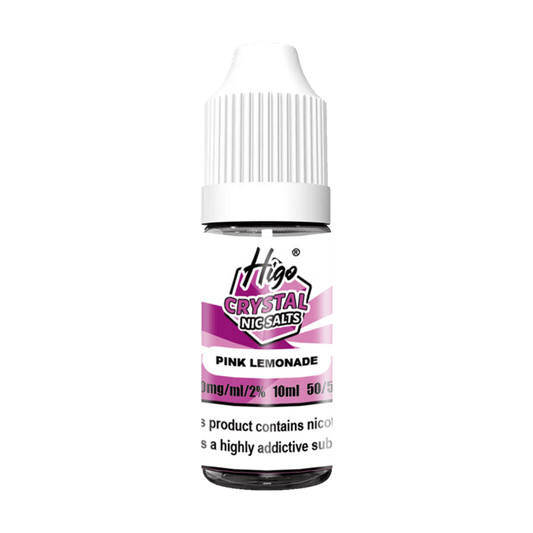 Higo Crystal Nic Salt E-liquid Pink Lemonade