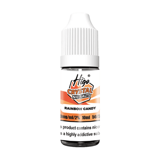 Higo Crystal Nic Salt E-liquid Rainbow Candy