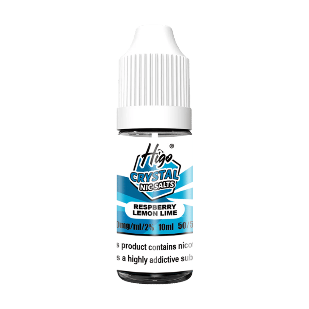 Higo Crystal Nic Salt E-liquid Raspberry Lemon Lime
