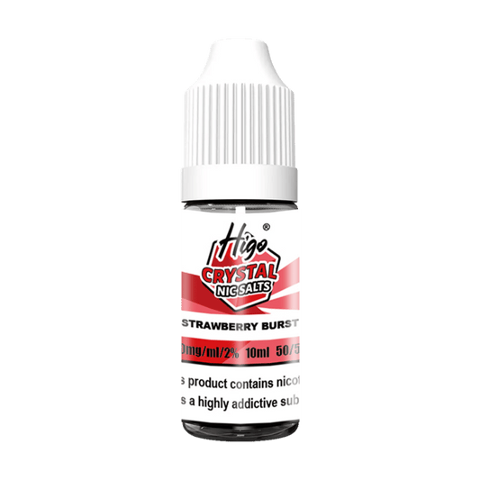 Higo Crystal Nic Salt E-liquid Strawberry Burst