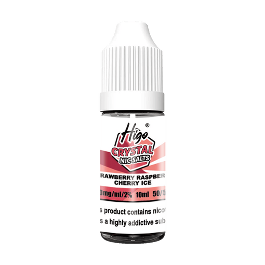 Higo Crystal Nic Salt E-liquid Strawberry Raspberry Cherry Ice