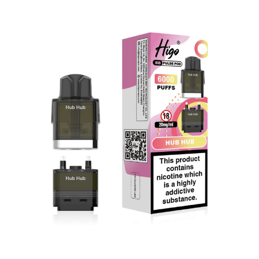 Higo BB Pulse 6000 Prefilled Pod Hub Hub
