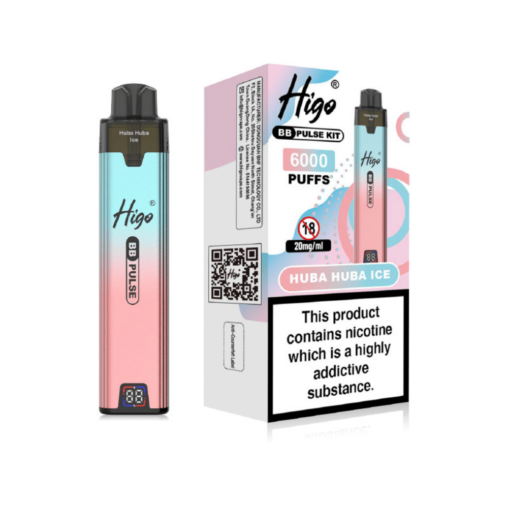 Higo BB Pulse 6000 Prefilled Pod Kit Hub Hub Ice