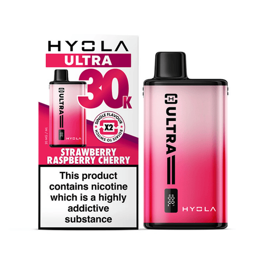 Hyola Ultra 30K Prefilled Pod Kit Strawberry Raspberry Cherry