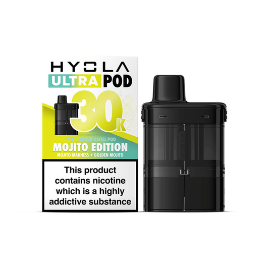 Hyola Ultra 30K Prefilled Replacement Pods Mojito Edition