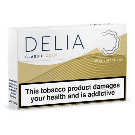 IQOS DELIA Heated Tobacco Sticks Classic Gold