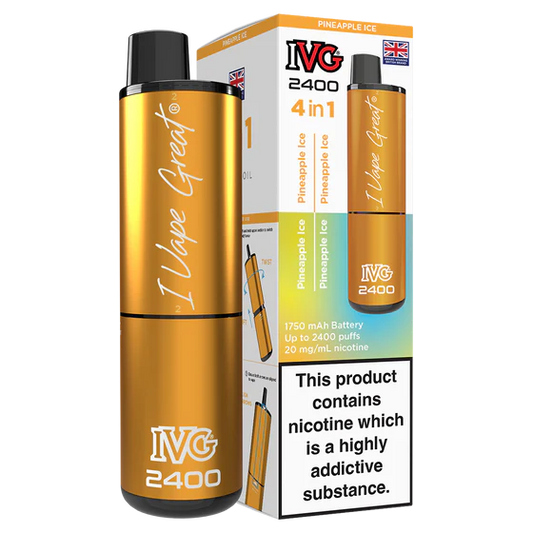 IVG 2400 Rechargeable Vape Pineapple Ice