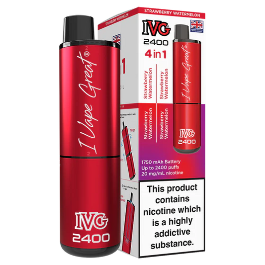 IVG 2400 Rechargeable Vape Strawberry Watermelon