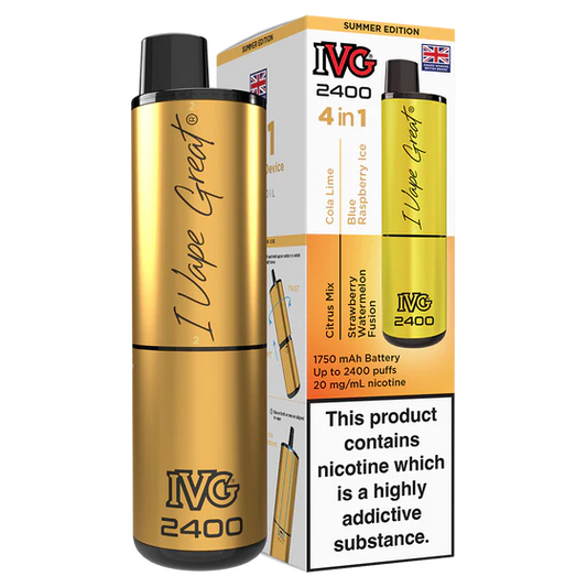 IVG 2400 Rechargeable Vape IVG 2400 Rechargeable Vape
