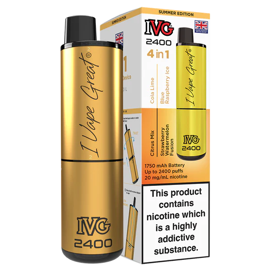 IVG 2400 Rechargeable Vape Summer Edition IVG 2400 Rechargeable Vape Summer Edition
