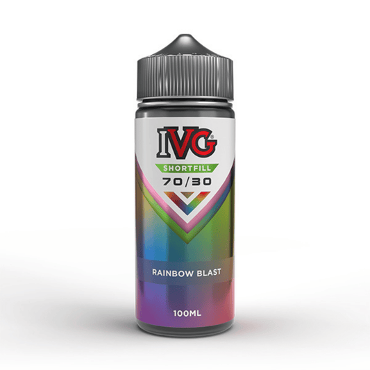 IVG 70/30 100ml Shortfill E-Liquid Rainbow Blast
