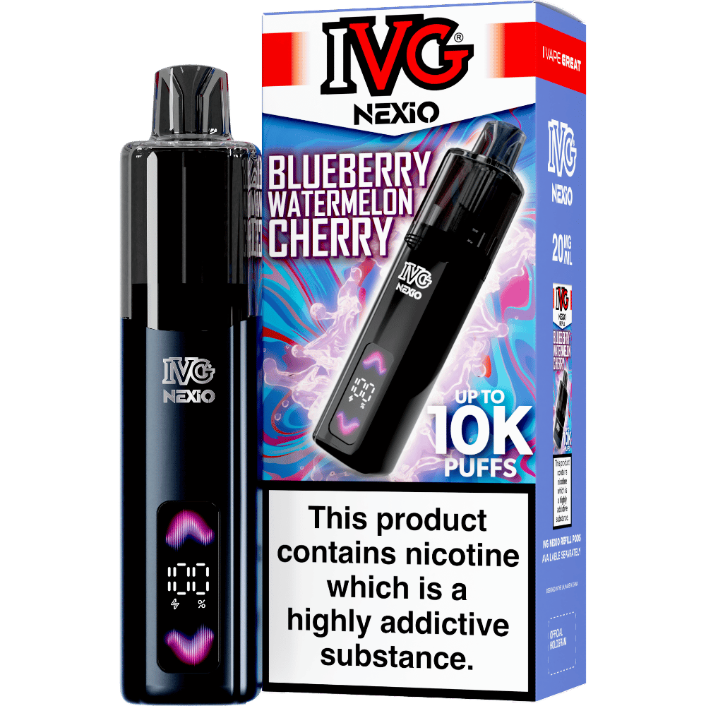 Blueberry Watermelon Cherry IVG Nexio Prefilled Pod Kit