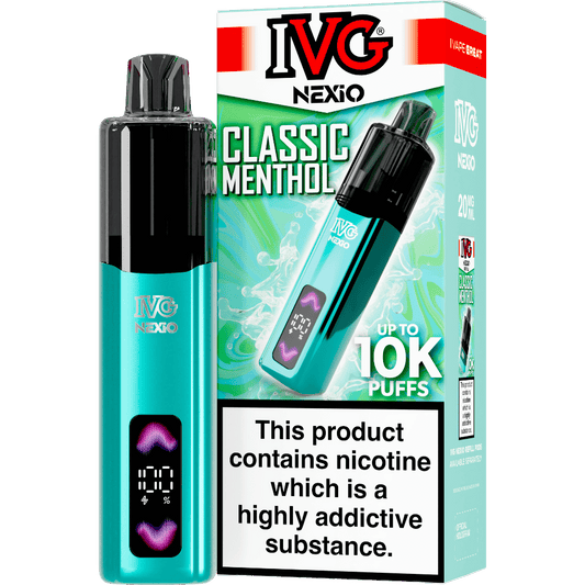 Classic Menthol IVG Nexio Prefilled Pod Kit