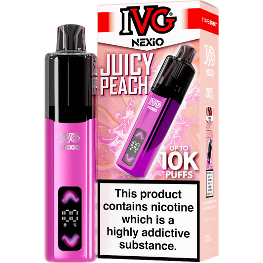 Juicy Peach IVG Nexio Prefilled Pod Kit