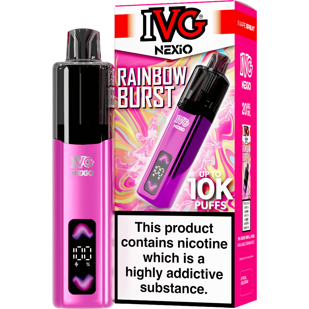 Rainbow Burst IVG Nexio Prefilled Pod Kit