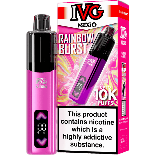 Rainbow Burst IVG Nexio Prefilled Pod Kit