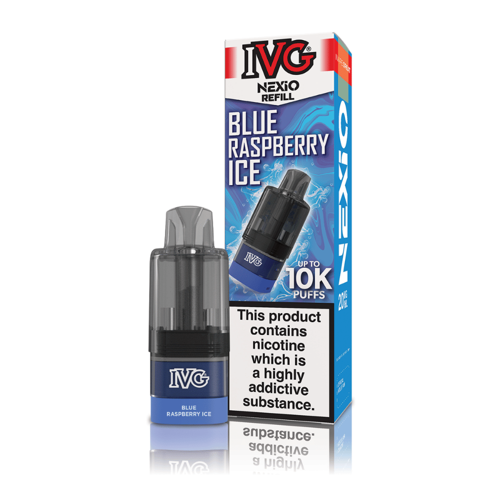 Blue Raspberry Ice IVG Nexio Prefilled Pod