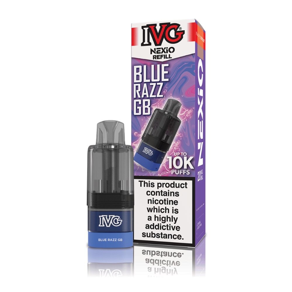 Blue Razz GB IVG Nexio Prefilled Pod