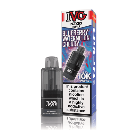 Blueberry Watermelon Cherry IVG Nexio Prefilled Pod