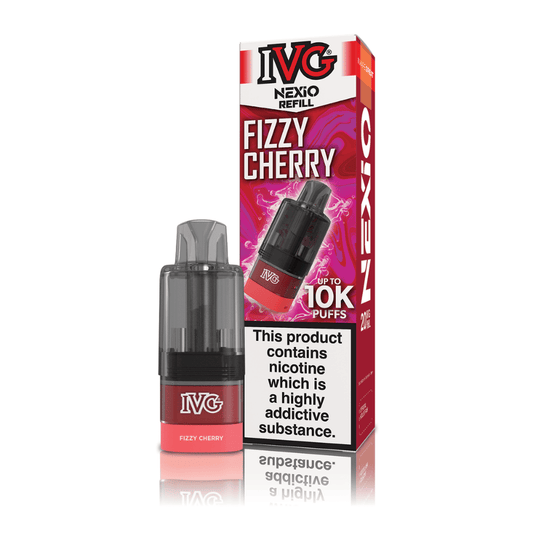 Fizzy Cherry IVG Nexio Prefilled Pod