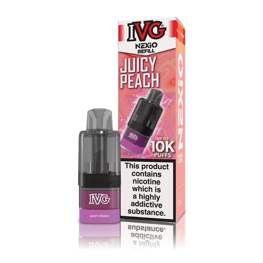 Juicy Peach IVG Nexio Prefilled Pod