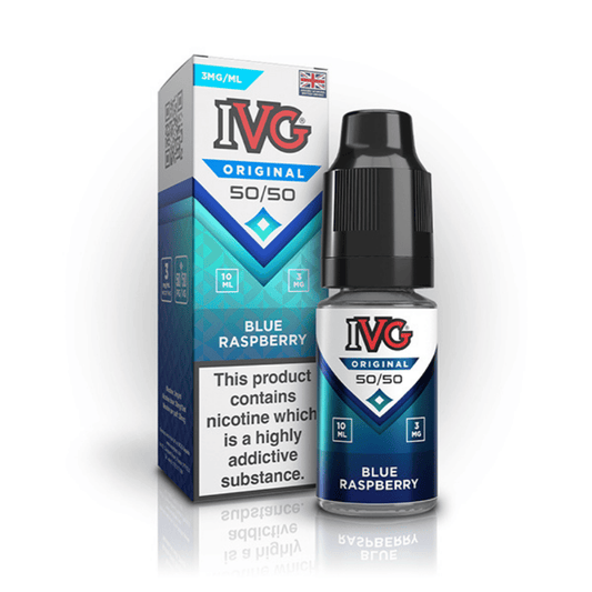 IVG Original 50/50 10ml E-Liquid Blue Raspberry