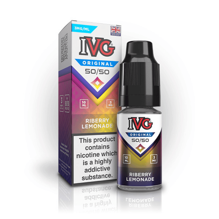 IVG Original 50/50 10ml E-Liquid Riberry Lemonade