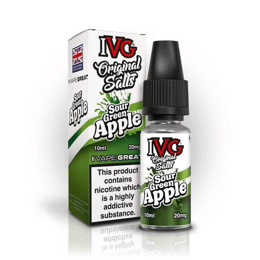 IVG Original Salts Sour Green Apple Nic Salt E-Liquid